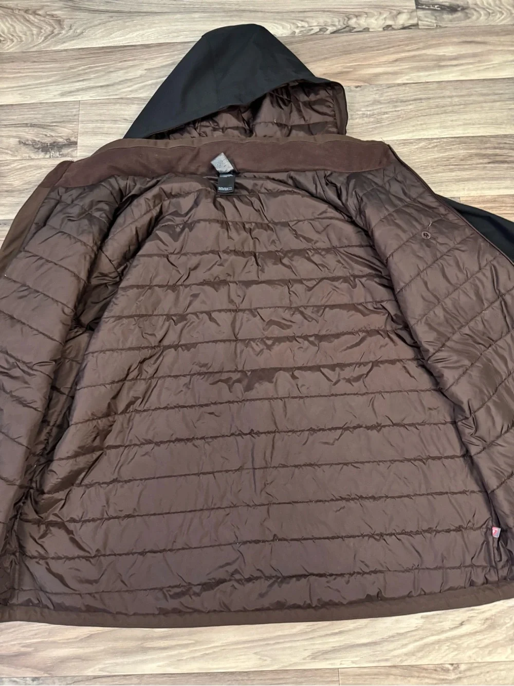 The North Face Men's Apex Elevation Jacket in Brown and Black Size XXL
